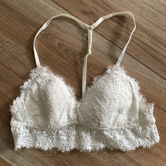 Aerie five bra bundle euc sz S & 34A lace strapless - Picture 5 of 16